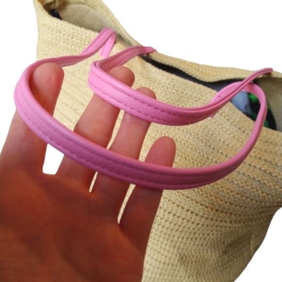 2 Piece Set Vera Bradley Summer Turtle Tote with matching small wristlet - Picture 6 of 14